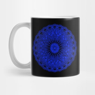 Mandala (blue) Mug